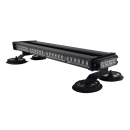 Балка проблесковая оранжевая светодиодная четырехсторонняя 28X-4L slim