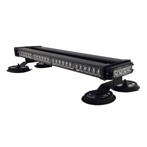 Балка проблесковая оранжевая светодиодная четырехсторонняя 28X-4L slim