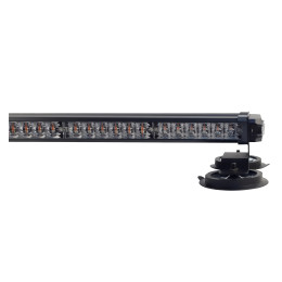 Балка проблесковая оранжевая светодиодная четырехсторонняя 28X-10L slim