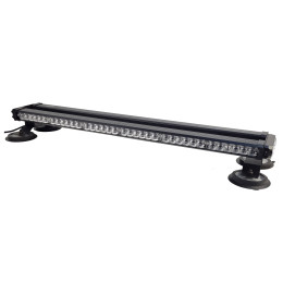 Балка проблесковая оранжевая светодиодная четырехсторонняя 28X-6L slim