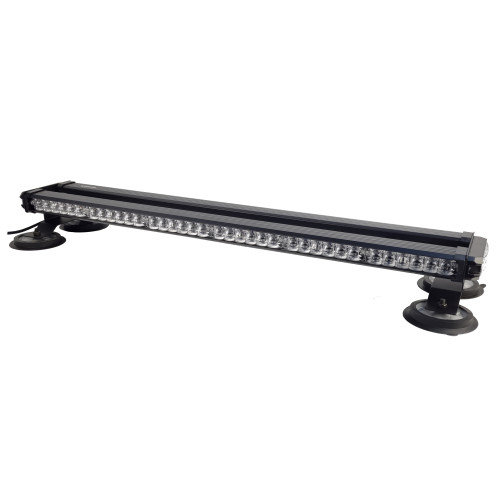 Балка проблесковая оранжевая светодиодная четырехсторонняя 28X-6L slim