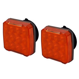 Маяки проблесковые с аккумулятором на магните SR-F02 (комплект 2шт)