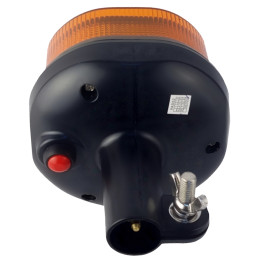 Маяк проблесковый оранжевый светодиодный M05C-3 на кронштейн DIN