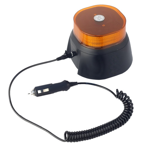 Маяк проблесковый оранжевый светодиодный M05C-6 автономный с ПДУ