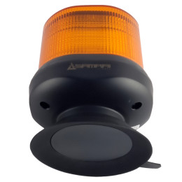 Маяк проблесковый оранжевый светодиодный M07C-2 на магните