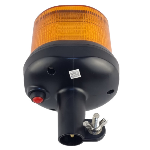 Маяк проблесковый оранжевый светодиодный M07C-3 на кронштейн DIN