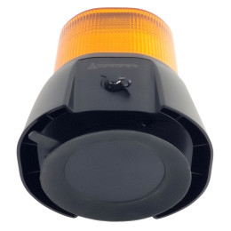 Маяк проблесковый оранжевый светодиодный M07C-6 автономный с ПДУ