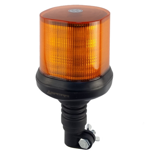 Маяк проблесковый оранжевый светодиодный M09C-4 на кронштейн DIN