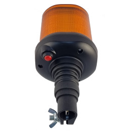 Маяк проблесковый оранжевый светодиодный M09C-4 на кронштейн DIN