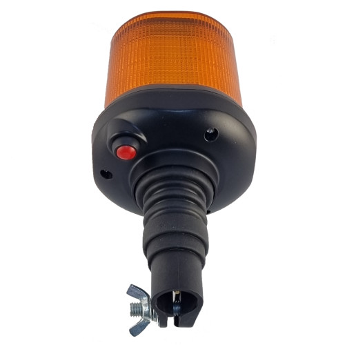 Маяк проблесковый оранжевый светодиодный M09C-4 на кронштейн DIN