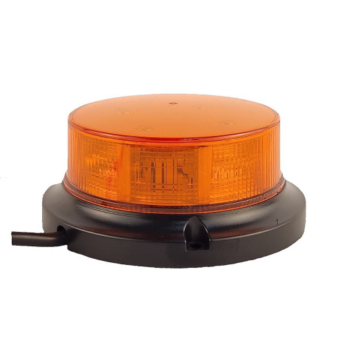 Светодиодный маяк 16 Вт оранжевый трех режимный универсальный без магнита
