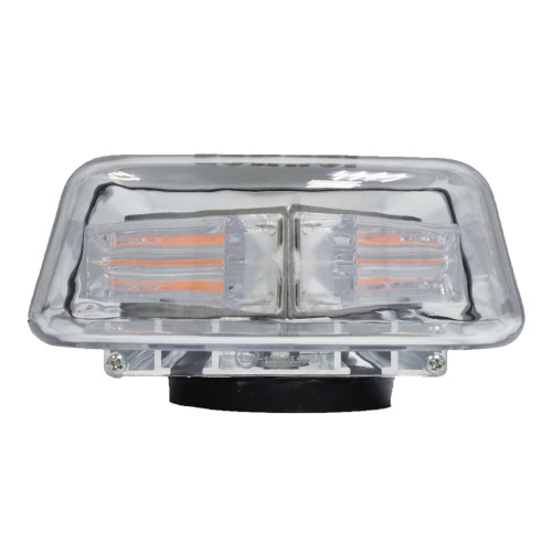 Балка проблесковая оранжевая светодиодная двухсторонняя мини SR-MB10COB3