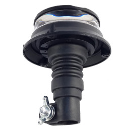 Маяк проблесковый оранжевый светодиодный MC48 на кронштейн DIN