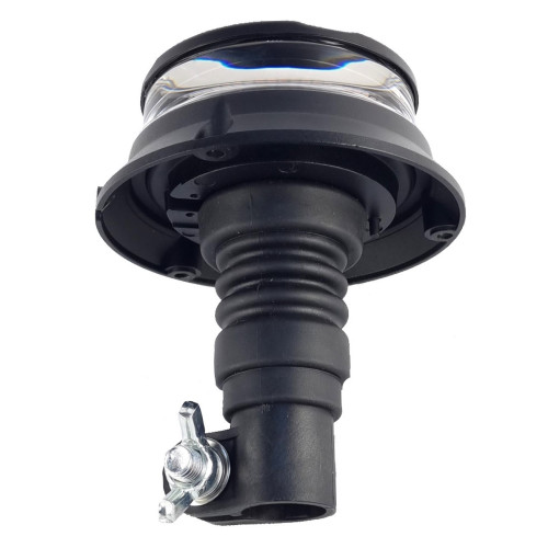 Маяк проблесковый оранжевый светодиодный MC48 на кронштейн DIN