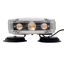 Балка проблесковая светодиодная оранжевая четырёхсторонняя P11-38 с ПДУ