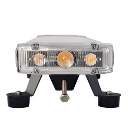 Балка проблесковая светодиодная оранжевая четырёхсторонняя P11-70 с ПДУ