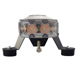 Балка проблесковая светодиодная оранжевая четырёхсторонняя P13-72 с ПДУ