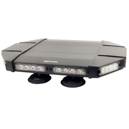 Балка проблесковая светодиодная оранжевая четырёхсторонняя PB14-40 с ПДУ