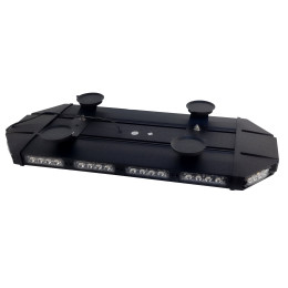 Балка проблесковая светодиодная оранжевая четырёхсторонняя PB14-56 с ПДУ