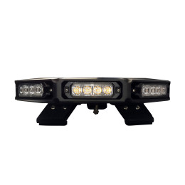 Балка проблесковая светодиодная оранжевая четырёхсторонняя PB14-88 с ПДУ