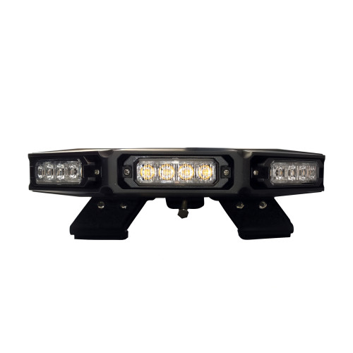 Балка проблесковая светодиодная оранжевая четырёхсторонняя PB14-88 с ПДУ