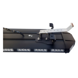 Балка проблесковая светодиодная оранжевая четырёхсторонняя PB14-88 с ПДУ