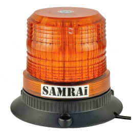 Маяк проблесковый оранжевый светодиодный на магните SR-S14