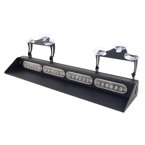 Проблесковая панель под стекло S06T-4 оранжевая