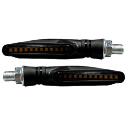 Светодиодные поворотники для мото-техники TM04 со встроенным реле (комплект 2шт)