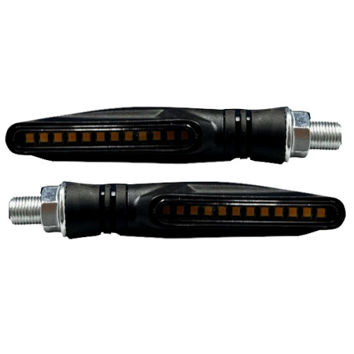 Светодиодные поворотники для мото-техники TM04 со встроенным реле (комплект 2шт)