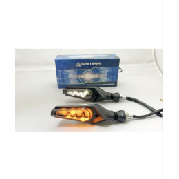 Светодиодные поворотники для мото-техники TM92 с ДХО (комплект 2шт)