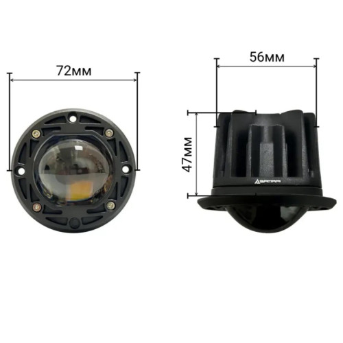 Светодиодная фара дополнительного света бело-желтые 0030RWY