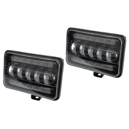 Светодиодные фары дополнительного света комплект 100 Вт