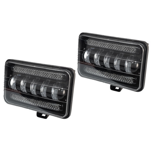 Светодиодные фары дополнительного света комплект 100 Вт