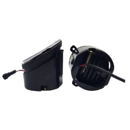 LED противотуманные фары.Комплект птф светодиодные фары 3,5" по 30 Вт с ДХО (Для ВАЗ)