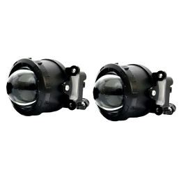 Светодиодные фары противотуманные универсальные бело-желтые 0720WY (к-т 2шт)