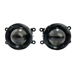 Светодиодные фары противотуманные универсальные бело-желтые 0720WY (к-т 2шт)