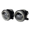LED противотуманные фары.Комплект птф светодиодные фары 4" по 18 Вт с ДХО