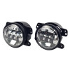 Светодиодные противотуманные фары хромированные (комплект) 4" по 30 Вт 