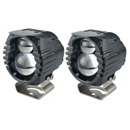 Светодиодные фары дополнительного света 90 Вт дальний/ближний (к-т)