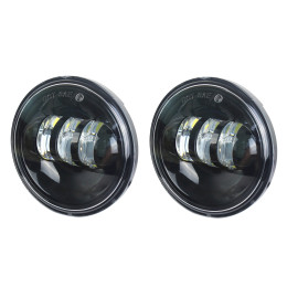 LED противотуманные фары.Комплект птф светодиодные фары 4,5" по 30 Вт