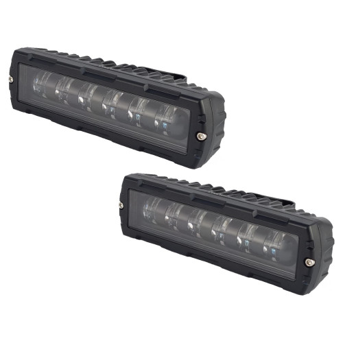 Светодиодные доп.фары ближнего света прямоугольные 72 Вт (комплект)