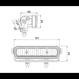 Светодиодные доп.фары ближнего света 40 Вт (комплект)