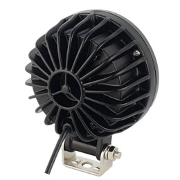 Светодиодные фары дополнительного света комплект с ДХО 60 Вт круглые