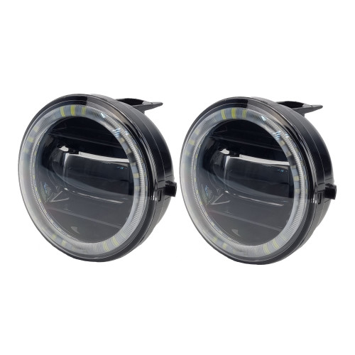 Светодиодные противотуманные фары 4,75" 30 Вт с ДХО SR-T4030W (комплект) 