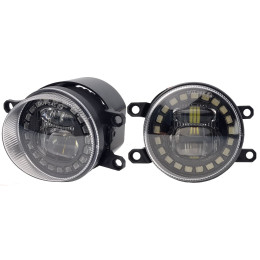 Светодиодные противотуманные фары 30 Вт с ДХО (комплект) SR-TL30W DHO