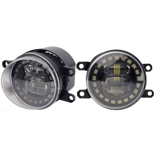 Светодиодные противотуманные фары 30 Вт с ДХО (комплект) SR-TL30W DHO