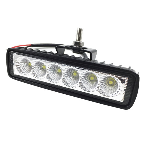 Светодиодная фара рабочего света 18 Вт slim (Flood)