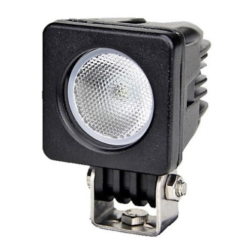 Светодиодная фара рабочего света 10 Вт квадратная (Flood)