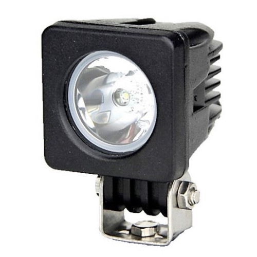 Светодиодная фара рабочего света 10 Вт квадратная (Spot)